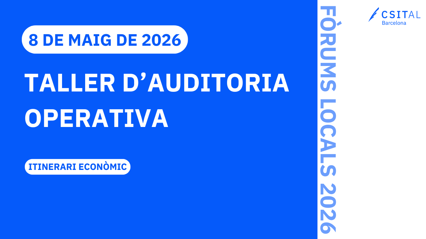 TALLER D’AUDITORIA OPERATIVA
